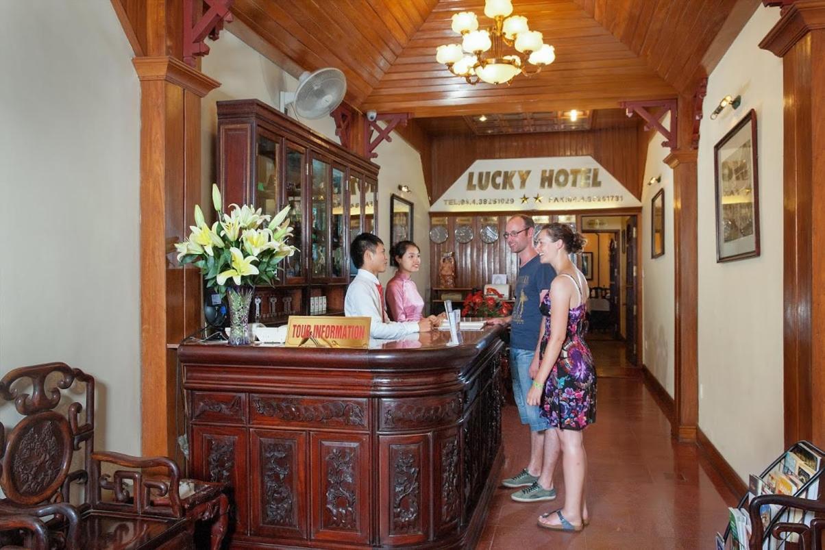 Lucky Central Hotel & Travel Hanoi Zewnętrze zdjęcie